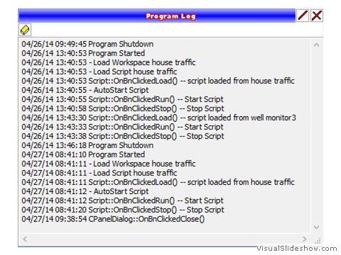 program log